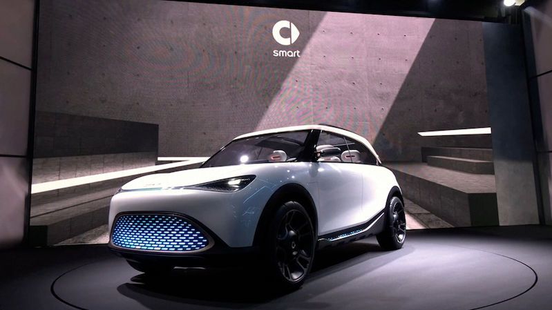 Smart míří do vod crossoverů, v Mnichově představil roztomilý Concept 1
